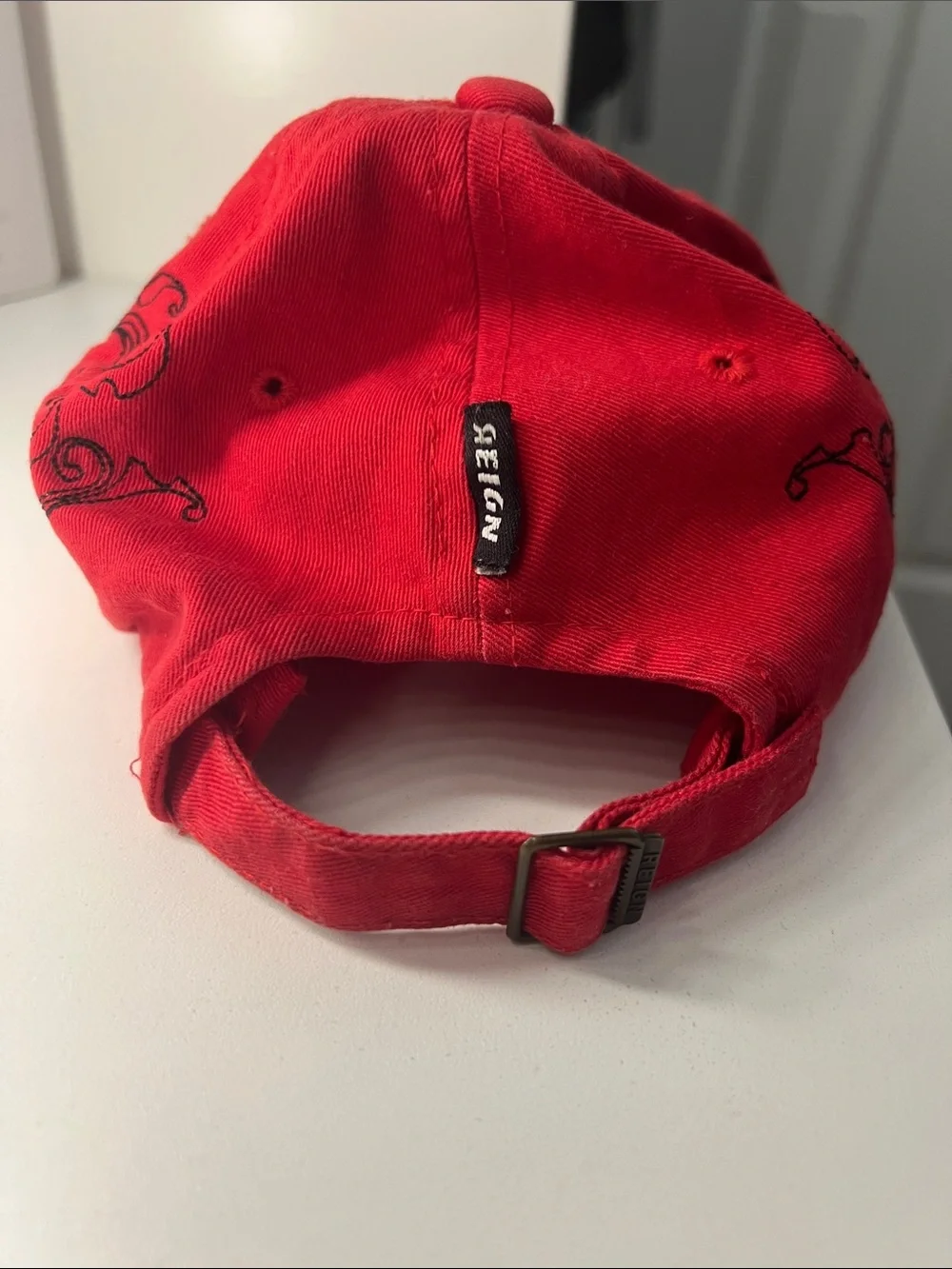 Red Vintage Reign Baseball Cap